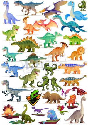 T-rex, Raptors, Khủng Long, Vector Con Khủng Long (2)