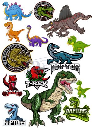 T-rex, Raptors, Khủng Long, Vector Con Khủng Long (4)