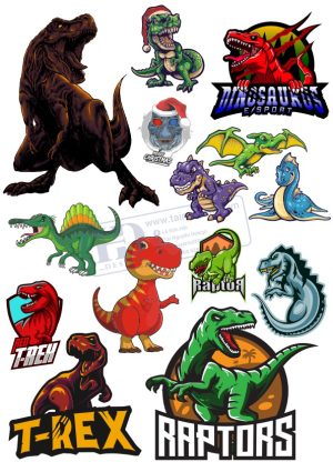 T-rex, Raptors, Khủng Long, Vector Con Khủng Long (8)