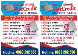 Thẻ Dự Phòng Viet Credit
