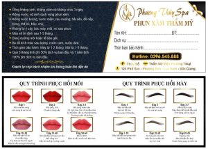Thẻ Liệu Trình Chăm Sóc Spa 2