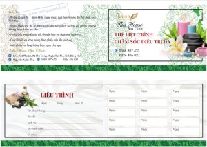 Thẻ Liệu Trình Chăm Sóc Spa
