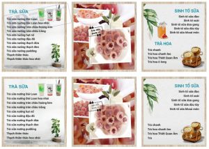 Thực Đơn Menu Trà Sữa