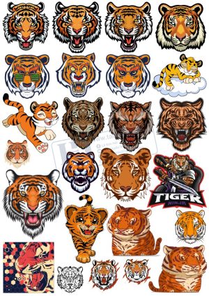 Tiger, Con Hổ, Vector Con Hổ (1)