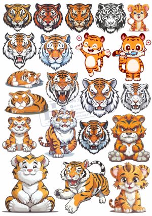 Tiger, Con Hổ, Vector Con Hổ (10)