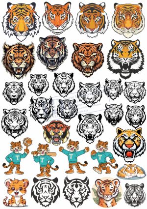 Tiger, Con Hổ, Vector Con Hổ (11)