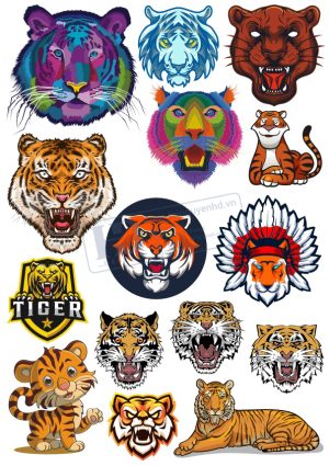 Tiger, Con Hổ, Vector Con Hổ (12)