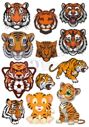 Tiger, Con Hổ, Vector Con Hổ (14)
