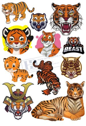 Tiger, Con Hổ, Vector Con Hổ (18)