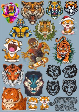 Tiger, Con Hổ, Vector Con Hổ (2)