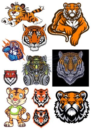 Tiger, Con Hổ, Vector Con Hổ (20)