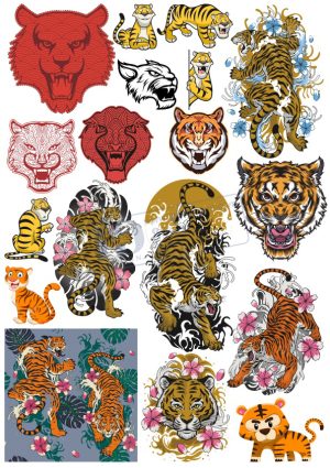 Tiger, Con Hổ, Vector Con Hổ (28)