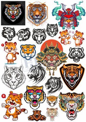 Tiger, Con Hổ, Vector Con Hổ (4)