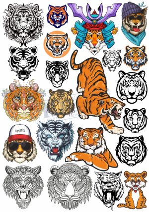 Tiger, Con Hổ, Vector Con Hổ (5)