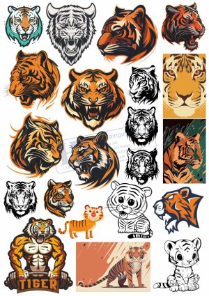 Tiger, Con Hổ, Vector Con Hổ (6)