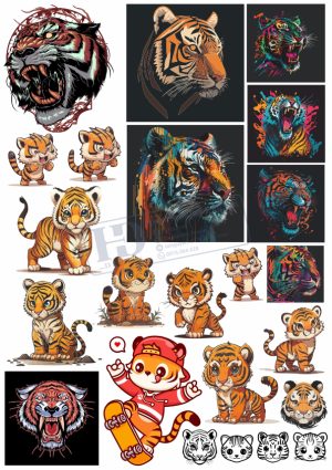 Tiger, Con Hổ, Vector Con Hổ (8)