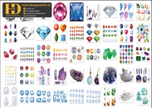Trang Sức, Đá Quý Tách Nền Tổng Hợp 21