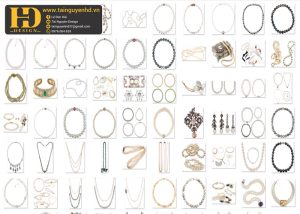 Trang Sức, Đá Quý Tách Nền Tổng Hợp 24