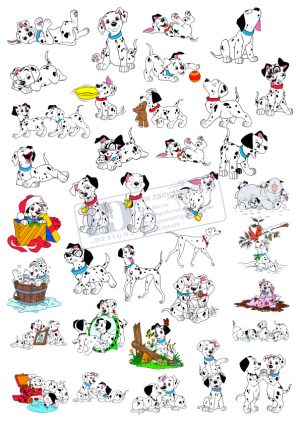 Vector 101 Chú Chó Đốm, Dog