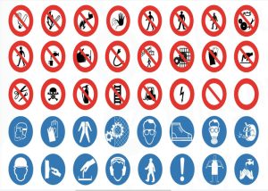 Vector Biển Báo An Toàn Lao Động