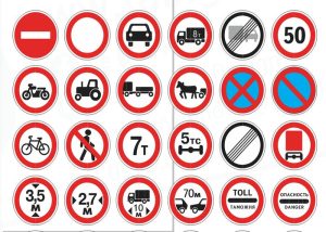 Vector Biển Báo Giao Thông 12