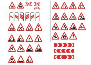 Vector Biển Báo Giao Thông 6