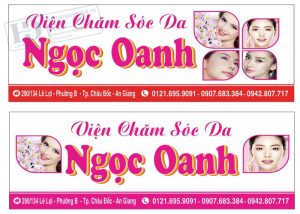 Vector Biển Hiệu Spa