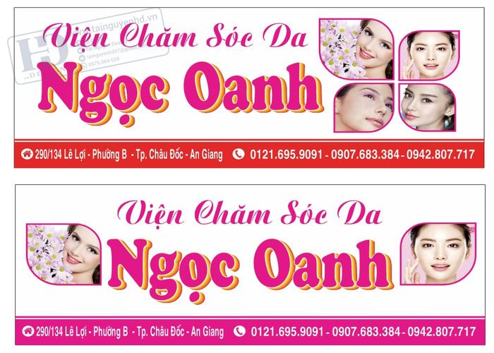 Vector Biển Hiệu Spa
