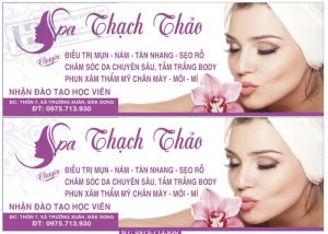 Vector Biển Quảng Cáo Spa