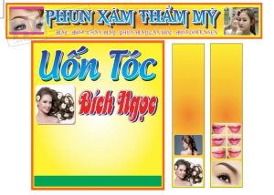 Vector Biển Tóc Nail Mi