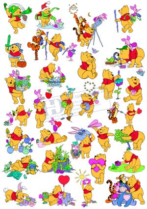 Vector Chú Gấu Hoạt Hình, Bear Cartoon (2)