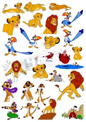 Vector Con Sử Tử, Lion King (3)
