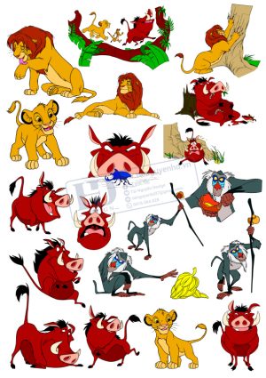 Vector Con Sử Tử, Lion King (4)