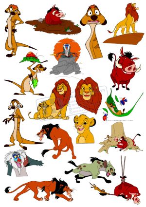 Vector Con Sử Tử, Lion King (5)