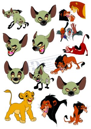 Vector Con Sử Tử, Lion King (6)