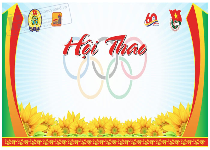 Vector Đại Hội Thể Dục Thể Thao