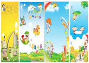Vector Khung Viền Trang Trí Lớp Học 3