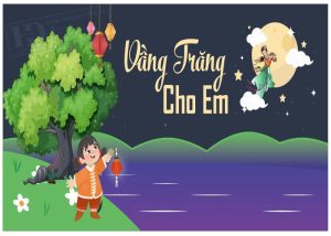Vector Maket Vầng Trăng Cho Em