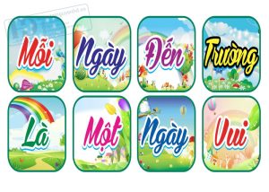 Vector Mỗi Ngày Đến Trường Là Một Ngày Vui
