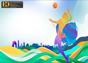 Vector Phông Nền Bóng Chuyền, Volleyball (15)