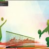 Vector Phông Nền Bóng Chuyền, Volleyball (16)