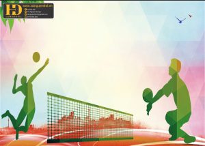 Vector Phông Nền Bóng Chuyền, Volleyball (16)