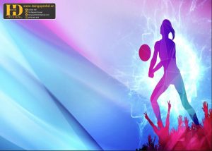 Vector Phông Nền Bóng Chuyền, Volleyball (19)