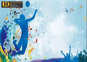 Vector Phông Nền Bóng Chuyền, Volleyball (24)