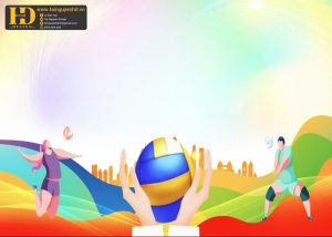 Vector Phông Nền Bóng Chuyền, Volleyball (28)