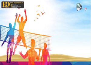 Vector Phông Nền Bóng Chuyền, Volleyball (34)