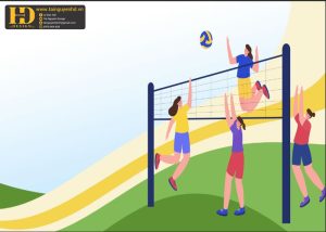 Vector Phông Nền Bóng Chuyền, Volleyball (35)