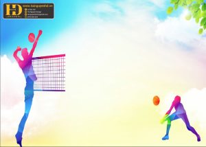 Vector Phông Nền Bóng Chuyền, Volleyball (46)
