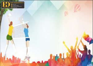 Vector Phông Nền Bóng Chuyền, Volleyball (8)