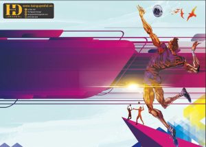 Vector Phông Nền Bóng Chuyền, Volleyball (9)